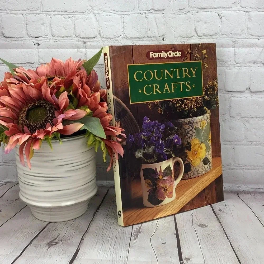 vintage family circle country crafts 1992
